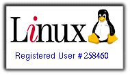 Reg. Linux User 258460