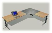 Picture: angled desk